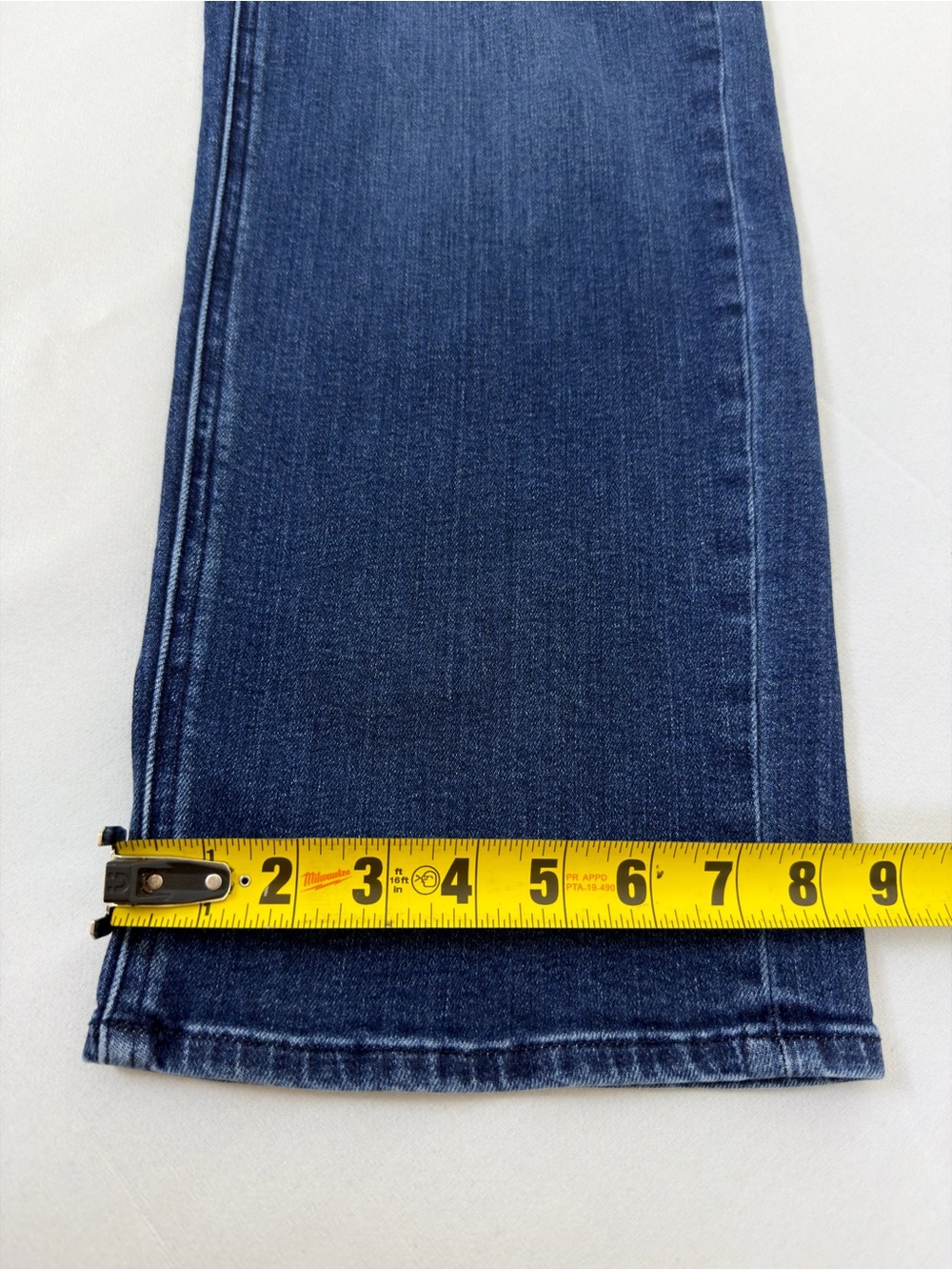 Quince Bella Stretch Patch Pocket Wide Leg Jeans 27/28 - Picture 10 of 12
